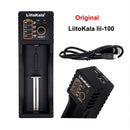 LiitoKala Lii-100 Battery Charger for Li-ion IMR 18650, 18490, 18350, 17670, 17500, 16340 (RCR123), 14500, 10440