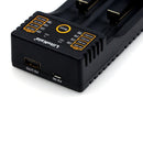 LiitoKala lii-202 USB Output Intelligent Battery Charger for Li-ion IMR 18650, 18490, 18350, 17670, 17500, 16340(RCR123), 14500, 10440