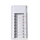 100-240V 8 Slot Battery Charger for AA & AAA Battery, EU Plug