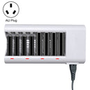 100-240V 8 Slot Battery Charger for AA & AAA Battery, AU Plug