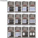 DC 100-240V 4 Slot Battery Charger for AA & AAA & 9V Ni-MH Battery, US Plug