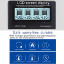 Micro USB 4 Slot Battery Charger for 3.7V Lithium-ion Battery, with LCD Display