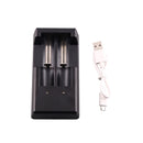 TOMO V6-2 USB Smart Battery Charger with Indicator Light for 18650 / 18500 / 17650 / 16340 / 14500 / 10500 Li-ion Battery / AA / AAA Battery
