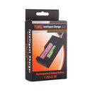TOMO V6-2 USB Smart Battery Charger with Indicator Light for 18650 / 18500 / 17650 / 16340 / 14500 / 10500 Li-ion Battery / AA / AAA Battery