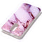 Marble Pattern Soft TPU Case For LG Q7(Purple)
