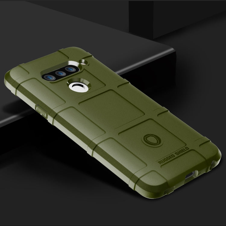 Full Coverage Shockproof TPU Case for LG V40 ThinQ (Green)