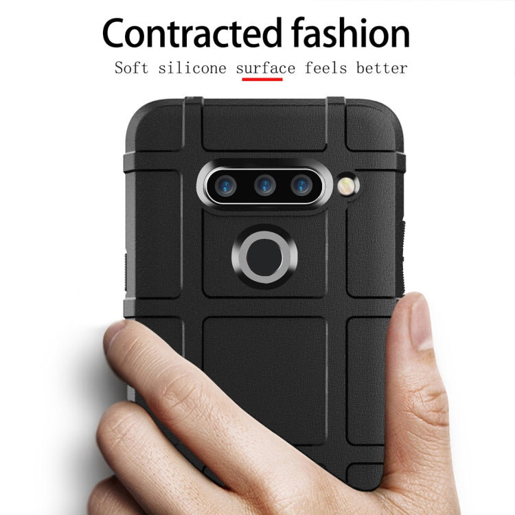 Full Coverage Shockproof TPU Case for LG V40 ThinQ (Grey)