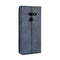 Magnetic Buckle Retro Texture Horizontal Flip Leather Case for LG G8 ThinQ, with Holder & Card Slots & Wallet (Blue)