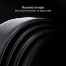 Dandali GD833 Gypsophila Empty Run Men Automatic Buckle Double Edge Wrapping Leather Belt Waistband, Length: 120cm