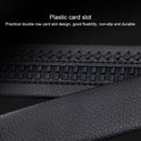 Dandali GD833 Gypsophila Empty Run Men Automatic Buckle Double Edge Wrapping Leather Belt Waistband, Length: 120cm