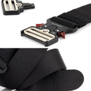 ENNIU 5cm Wide High-quality Powerful Nylon Belt Adjustable Multifunction Training Belts for Men(Black)
