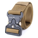 ENNIU 4.3cm Wide Outdoor Casual Nylon Belt Adjustable Multifunction Training Belts for Men