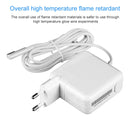 14.5V 3.1A 45W 5 Pin L Style MagSafe 1 Power Charger for Apple Macbook A1244 / A1237 / A1369 / A1370 / A1374 / A1304, Length: 1.7m, EU Plug(White)
