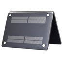 Laptop Frosted Texture PC Protective Case for 2016 New Macbook Pro 13.3 inch A2159 & A1706 & A1708(Black)