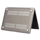 Laptop Frosted Texture PC Protective Case for 2016 New Macbook Pro 13.3 inch A2159 & A1706 & A1708(Grey)