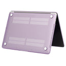Laptop Frosted Texture PC Protective Case for 2016 New Macbook Pro 13.3 inch A2159 & A1706 & A1708(Purple)