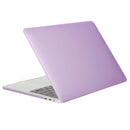 Laptop Frosted Texture PC Protective Case for 2016 New Macbook Pro 13.3 inch A2159 & A1706 & A1708(Purple)