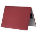 Laptop Frosted Texture PC Protective Case for 2016 New Macbook Pro 13.3 inch A2159 & A1706 & A1708(Wind Red)