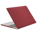 Laptop Frosted Texture PC Protective Case for 2016 New Macbook Pro 13.3 inch A2159 & A1706 & A1708(Wind Red)