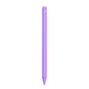 Stylus Pen Silica Gel Protective Case for Apple Pencil 2 (Light Purple)