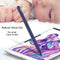 Stylus Pen Silica Gel Protective Case for Apple Pencil 2 (Blue)