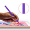 Stylus Pen Silica Gel Protective Case for Apple Pencil 2 (Blue)