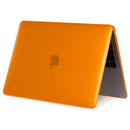 Laptop Crystal Style Protective Case for MacBook Air 13.3 inch A1932 (2018) & A2179 (2020) & A2337(Orange)
