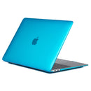 Laptop Crystal Style Protective Case for MacBook Air 13.3 inch A1932 (2018) & A2179 (2020) & A2337(Lake Blue)
