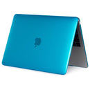 Laptop Crystal Style Protective Case for MacBook Air 13.3 inch A1932 (2018) & A2179 (2020) & A2337(Lake Blue)