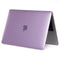 Laptop Crystal Style Protective Case for MacBook Air 13.3 inch A1932 (2018) & A2179 (2020) & A2337(Purple)