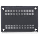 Laptop Matte Style Protective Case for MacBook Air 13.3 inch A1932 (2018) & A2179 (2020) & A2337(Black)