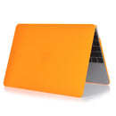 Laptop Matte Style Protective Case for MacBook Air 13.3 inch A1932 (2018) & A2179 (2020) & A2337(Orange)
