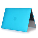 Laptop Matte Style Protective Case for MacBook Air 13.3 inch A1932 (2018) & A2179 (2020) & A2337(Lake Blue)