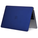 Laptop Matte Style Protective Case for MacBook Air 13.3 inch A1932 (2018) & A2179 (2020) & A2337(Peony Blue)
