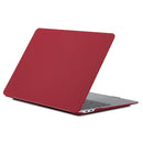 Laptop Matte Style Protective Case for MacBook Air 13.3 inch A1932 (2018) & A2179 (2020) & A2337(Wine Red)