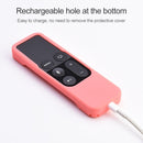 5F01 Somatosensory Remote Control Anti-fall Silicone Protective Cover for Apple TV4(Black)