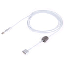 45W / 60W / 65W 5 Pin MagSafe 2 (T-Shaped) to USB-C / Type-C PD Charging Cable (White)