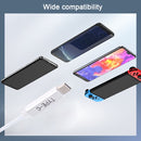 45W / 60W / 65W 5 Pin MagSafe 2 (T-Shaped) to USB-C / Type-C PD Charging Cable (White)