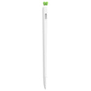 LOVE MEI For Apple Pencil 2 Carrot Shape Stylus Pen Silicone Protective Case Cover(White)