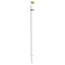 LOVE MEI For Apple Pencil 1 Carrot Shape Stylus Pen Silicone Protective Case Cover (White)