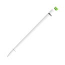 LOVE MEI For Apple Pencil 1 Carrot Shape Stylus Pen Silicone Protective Case Cover (White)