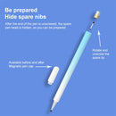 Universal Nano Disc Nib Capacitive Stylus Pen with Magnetic Cap & Spare Nib (Rose Gold)