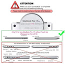 ENKAY Hat-Prince 2 in 1 Frosted Hard Shell Plastic Protective Case + US Version Ultra-thin TPU Keyboard Protector Cover for 2016 New MacBook Pro 13.3 inch without Touchbar (A1708)(Black)