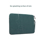 Diamond Pattern Portable Waterproof Sleeve Case Double Zipper Briefcase Laptop Carrying Bag for 11-12 inch Laptops (Tarnish)