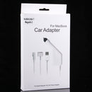 45W 14.85V 3.05A 5 Pin T Style MagSafe 2 Car Charger with 1 USB Port for Apple Macbook A1466 / A1436 / A1465 / A1435 / MD224 / MD231 / MD761 / MD711, Length: 1.7m(White)