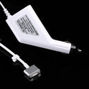 85W 20V 4.25A 5 Pin T Style MagSafe 2 Car Charger with 1 USB Port for Apple Macbook A1398 / A1424 / MC975 / MC976 / ME664 / ME665, Length: 1.7m (White)