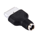 5.5x2.1mm Female to 5 Pin T Style MagSafe 2 Power Adapter for Apple Macbook A1425 A1435 A1465 A1502(Black)