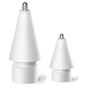 M2 Short Metal Pen Tip for Apple Pencil 1 / 2 (White)