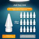 M3 Long Metal Pen Tip for Apple Pencil 1 / 2(White)