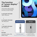 ROCK B03 Replaceable Active Magnetic Capacitive Pen for iPad 2018 or Above(White)